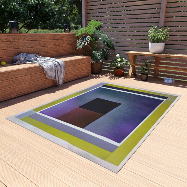 Zeta Shadow Outdoor Rug, 60" x 84"