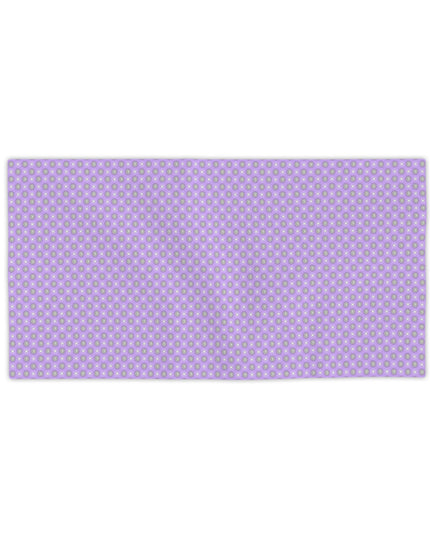 Lavender Star-crossed Bodies Beach Towel, 24" x 44"