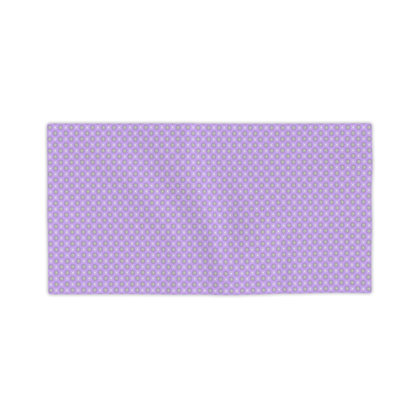 Lavender Star-crossed Bodies Beach Towel, 24" x 44"
