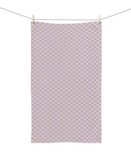 Magenta Star-crossed Bodies Hand Towel, 16" x 28"
