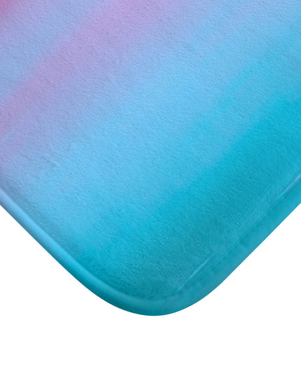 Wine Sea Blue Fog 34" x 21" Bath Mat