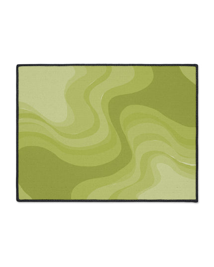 Lemon Wavey 18" x 24" Heavy Duty Floor Mat
