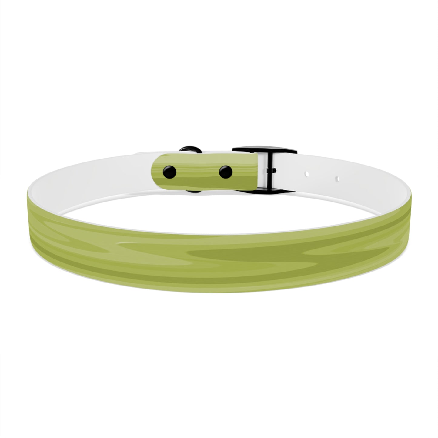 Lemon Wavey Extra Large Dog Collar