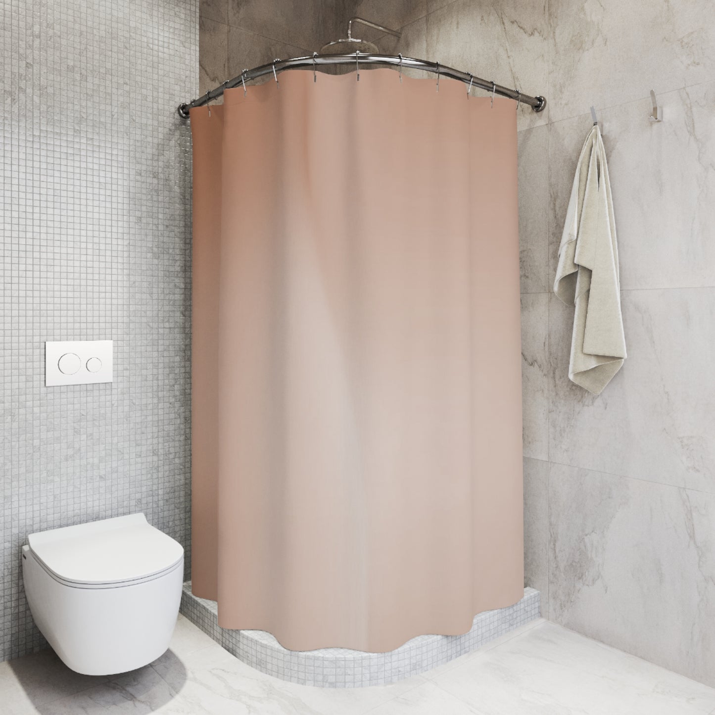 Soft Fade Shower Curtains, 71" x 74"