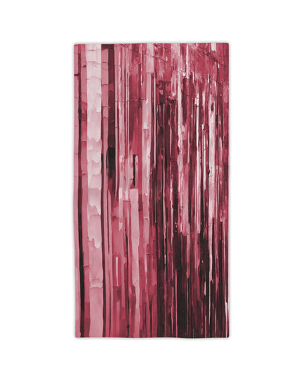 Striped Ruby Beach Towel, 24" x 44"