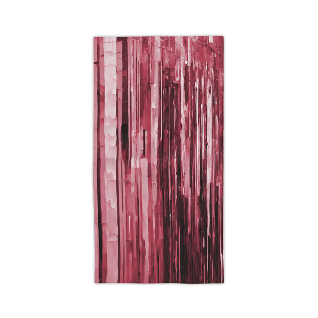 Striped Ruby Beach Towel, 24" x 44"