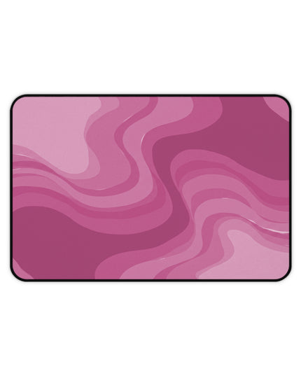 Pinky Mauve Wavey 12" x 18" Desk Mat