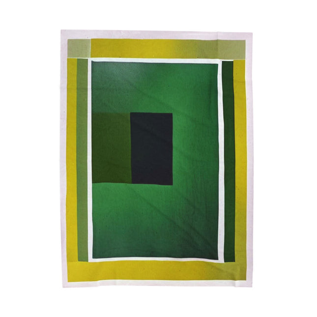 Alpha Shadow Velveteen Plush Blanket, 60" x 80"