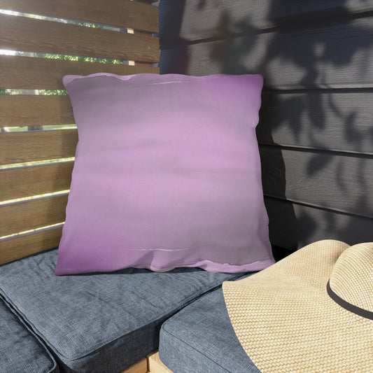 Dark Pink Sea Amethyst Fog 20" x 20" Outdoor Pillows