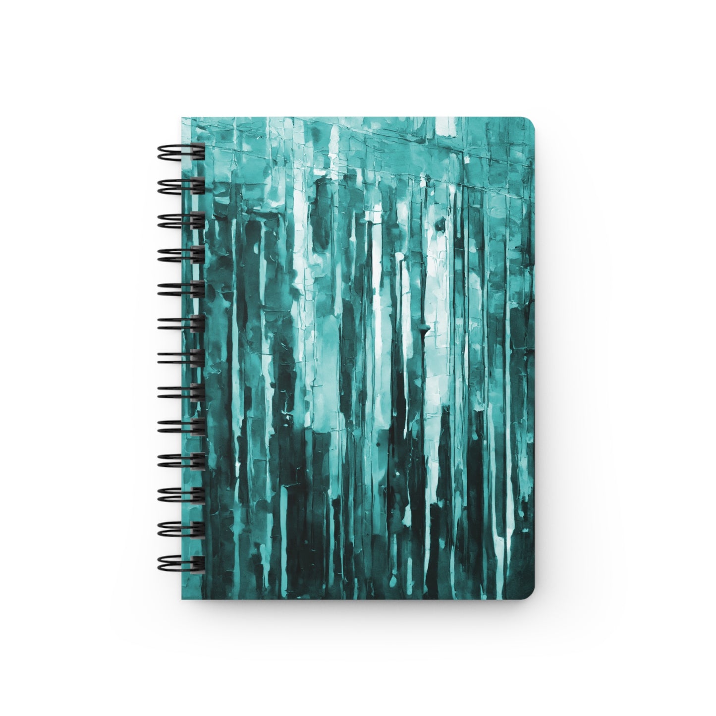 Striped Tif Spiral Bound Journal, 5" x 7" 150 pages