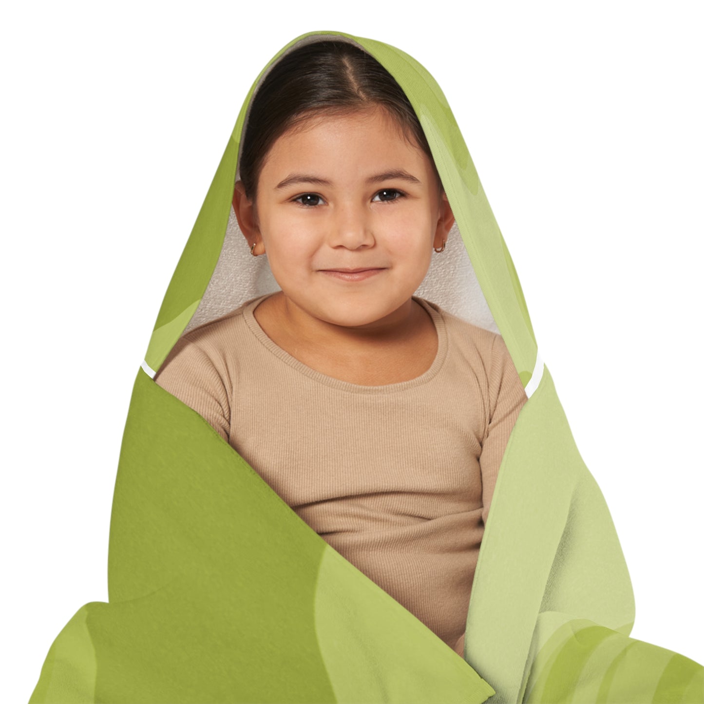 Lemon Wavey Youth Hooded Towel, 24" x 48"