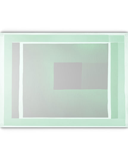 Mint Shadow Glass Cutting Board, 11" x 15"
