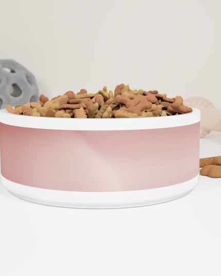 Rose Red Fade 16 oz Pet Bowl