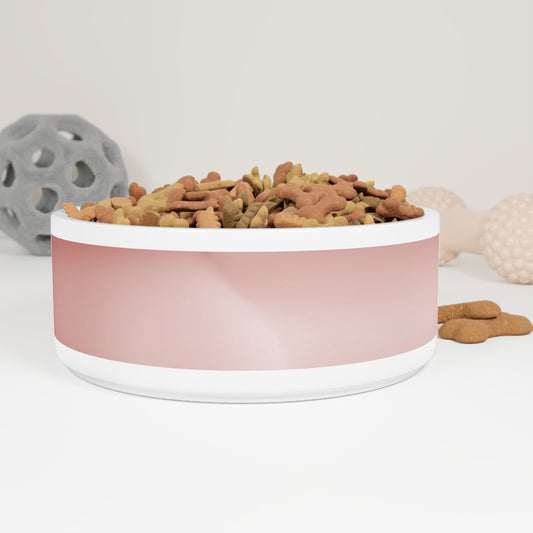 Rose Red Fade 16 oz Pet Bowl