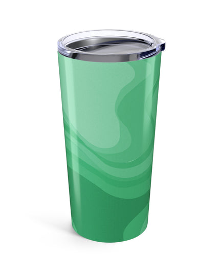 Mint Green Wavey Tumbler 20oz