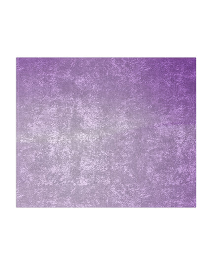 Soft Lavender Fade 50" x 60" Crushed Velvet Blanket