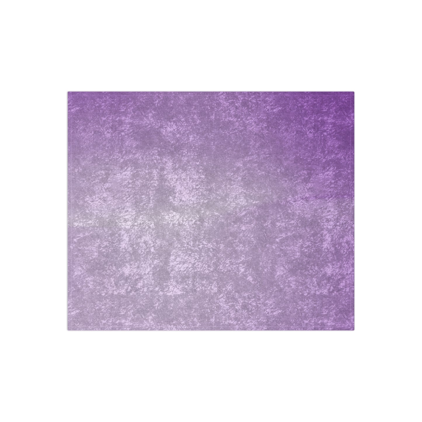Soft Lavender Fade 50" x 60" Crushed Velvet Blanket