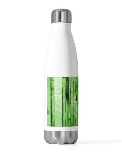 Striped Mint Pastel 20oz Insulated Water Bottle