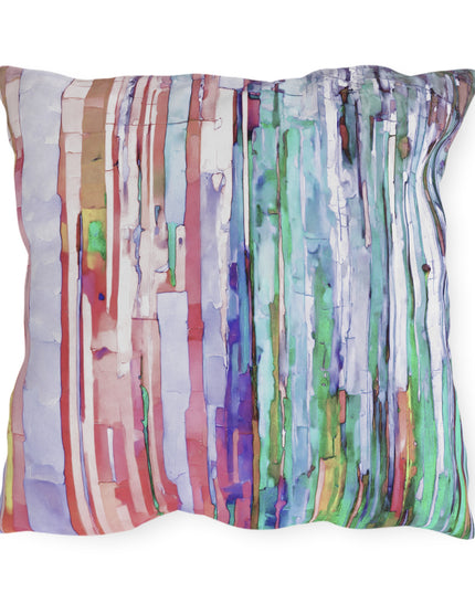 Striped Pastels 20" x 20" Outdoor Pillow