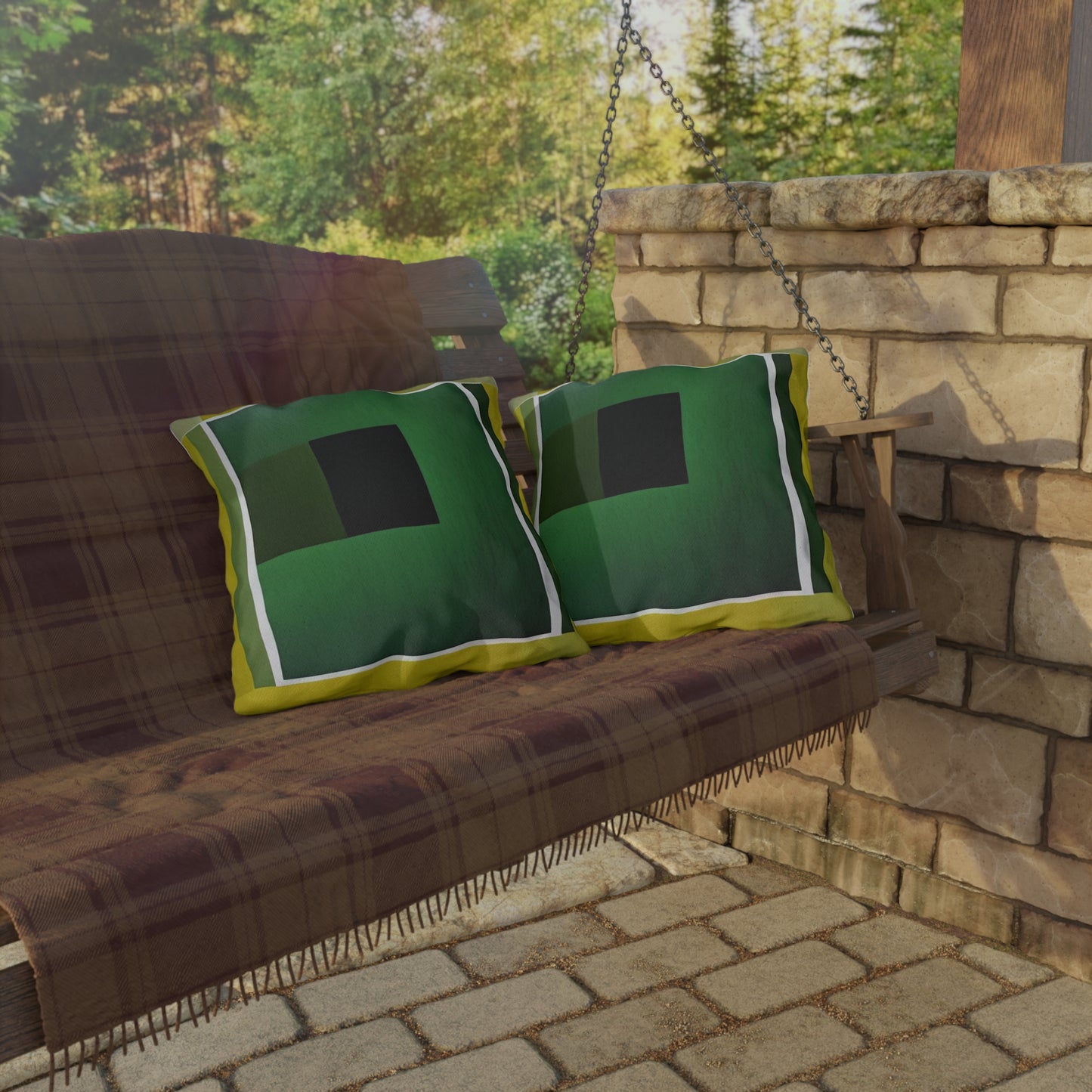Alpha Shadow 18" x 18" Outdoor Pillow