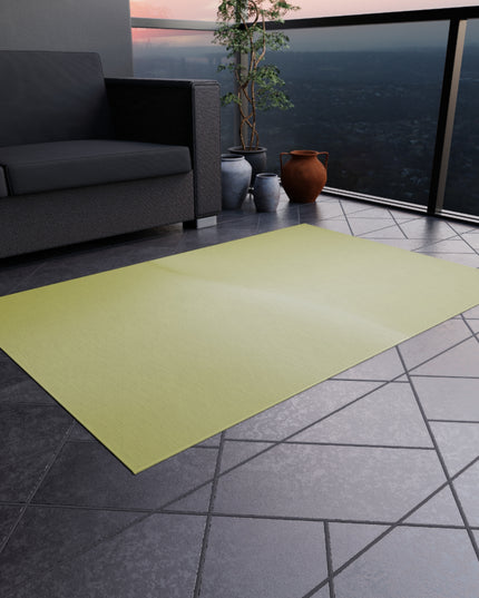 Lemon Fade Outdoor Rug, 36" x 60"