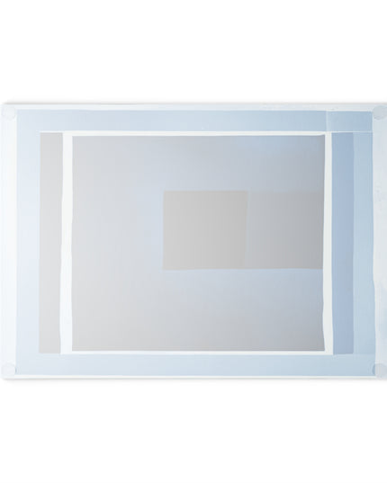 Blue Shadow 8" x 11" Glass Cutting Board