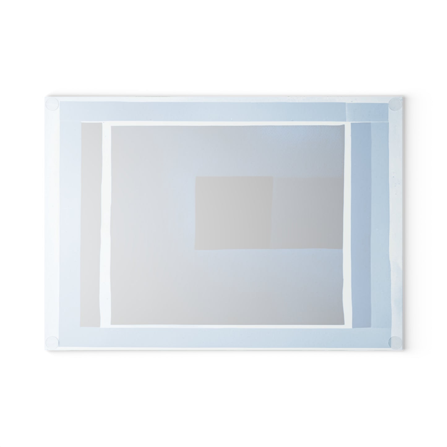 Blue Shadow 8" x 11" Glass Cutting Board