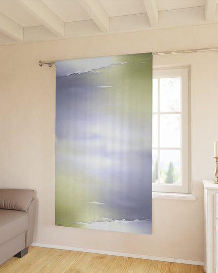 Lavender Sea Golden Fog Window Curtain, 50" x  84", blackout