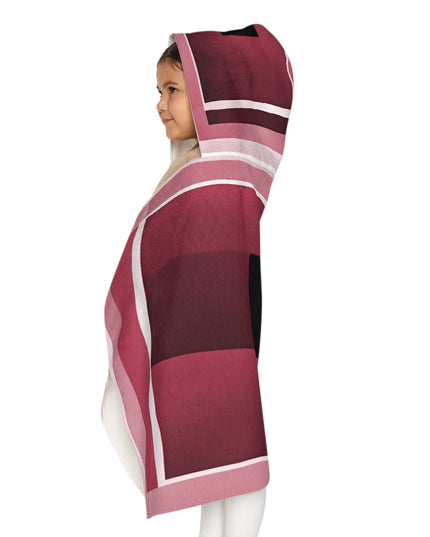 Red Shadow Youth Hooded Towel, 24" x 48"