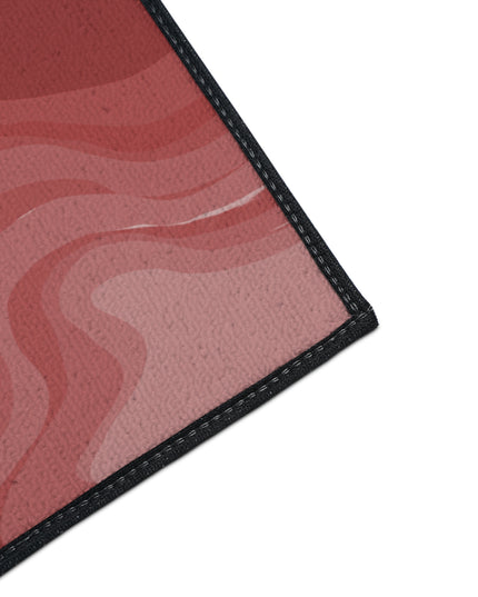 Power Red Wavey 18" x 27" Heavy Duty Floor Mat