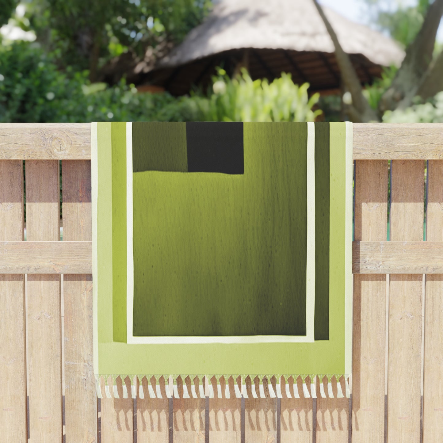 Lemongrass Shadow 38" × 81" Boho Beach Cloth