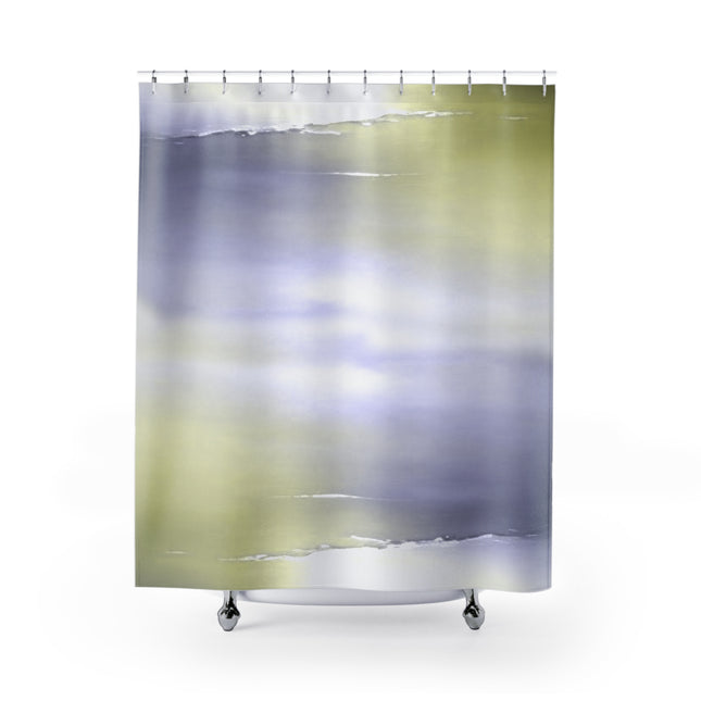 Lavender Sea Golden Fog Shower Curtains, 71" x 74"