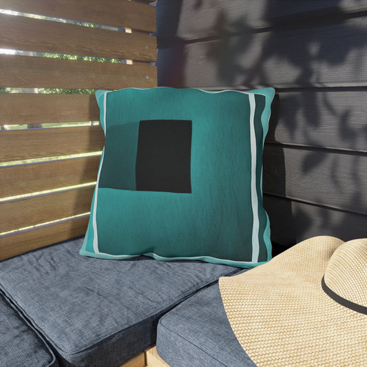 Tif Shadow 18" x 18" Outdoor Pillow