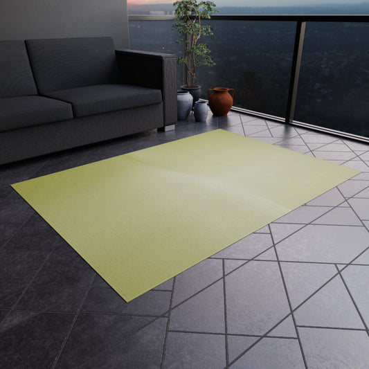 Lemon Fade Outdoor Rug, 60" x 84"