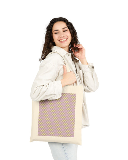 Magenta Star-crossed Bodies Cotton Canvas Tote Bag