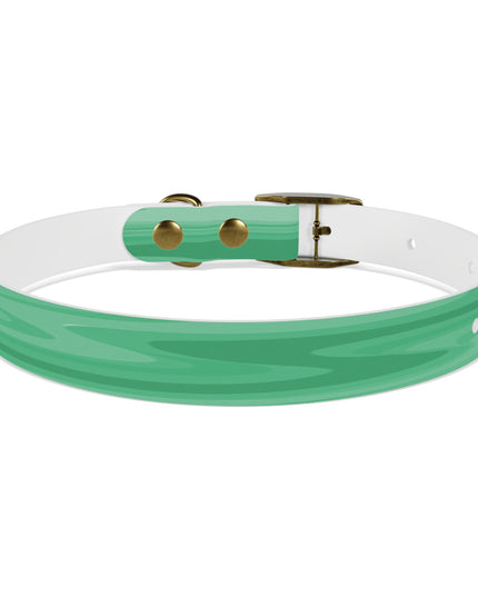 Mint Green Wavey Small Dog Collar