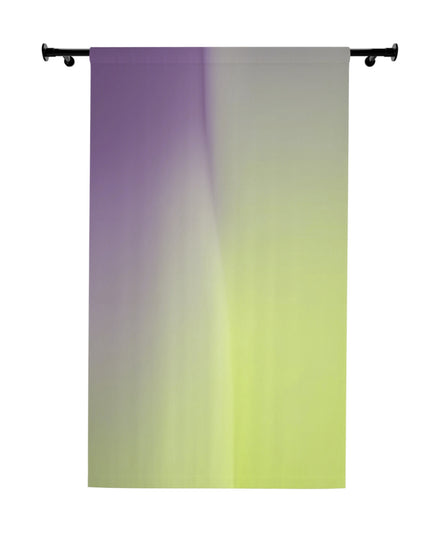 Purple Golden Fade Window Curtain, 50" x  84", blackout