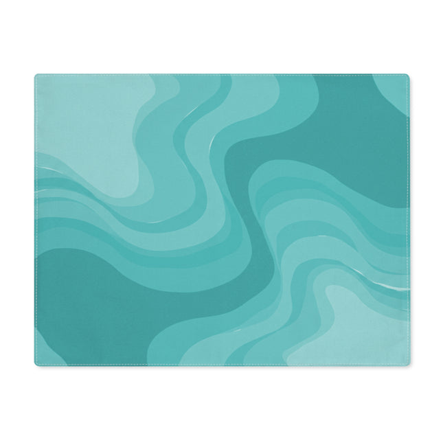 Tif Green Wavey Placemat, 1 pc