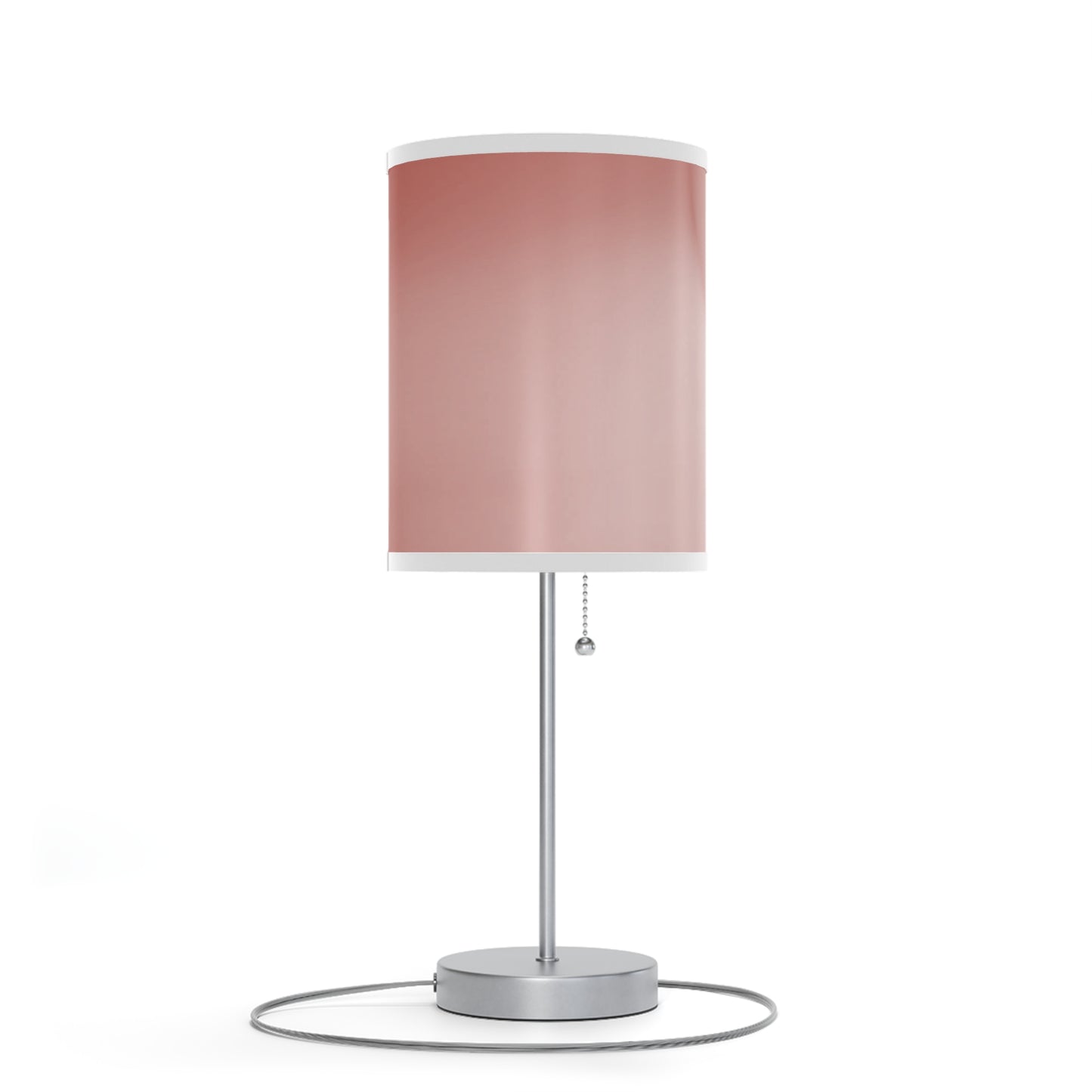 Rose Red Fade Table Lamp on a White or Silver Stand, US|CA plug