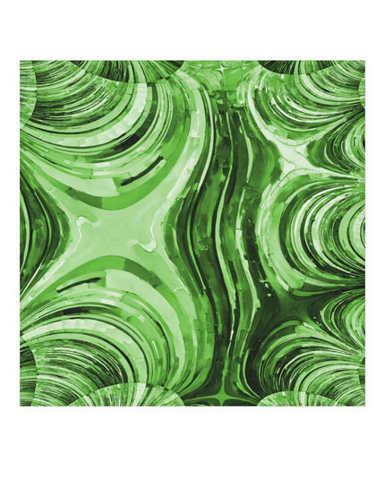 Uzi Spiral Mint Pastel Face Towel, 13" x 13"