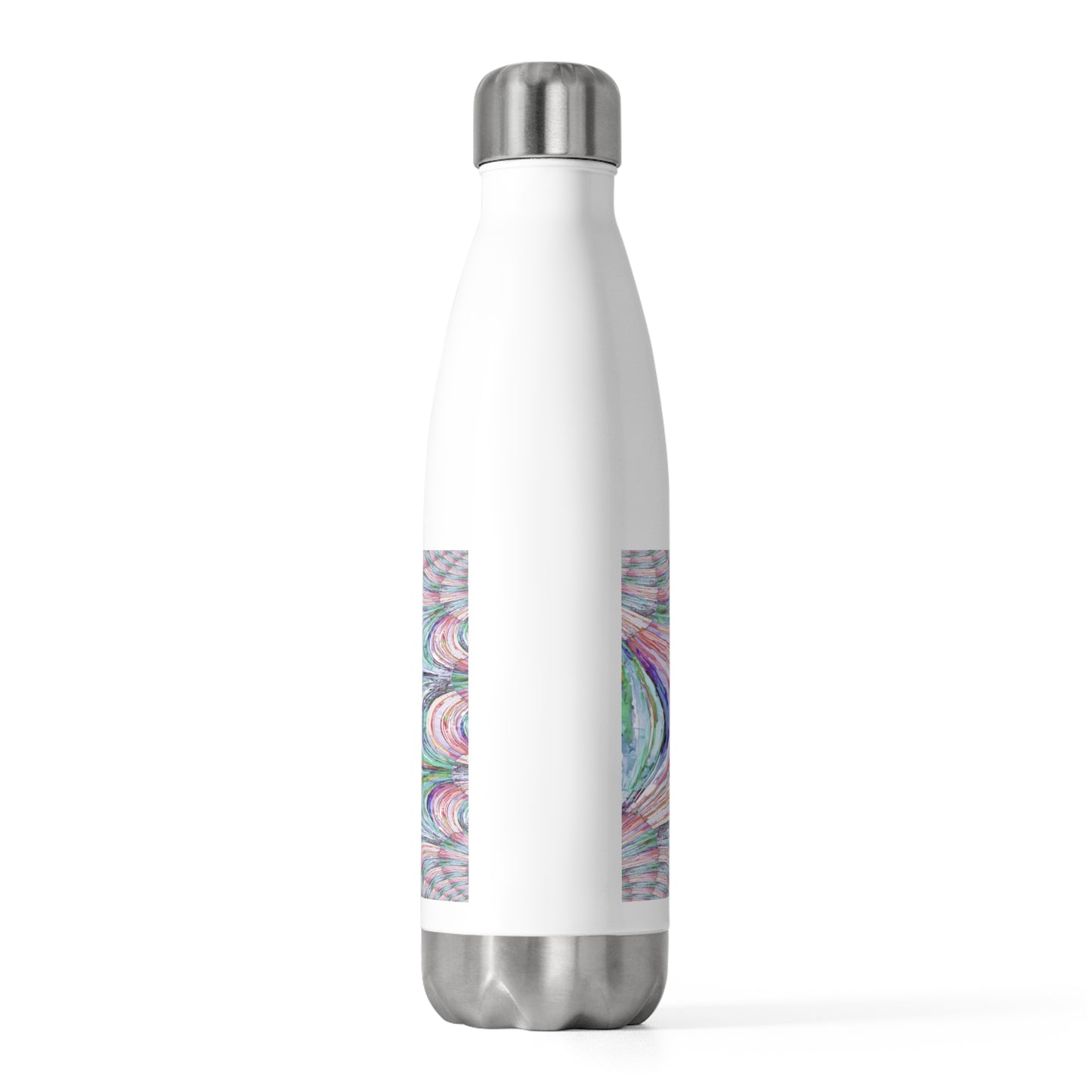 Uzi Spiral Pastels 20oz Insulated Water Bottle