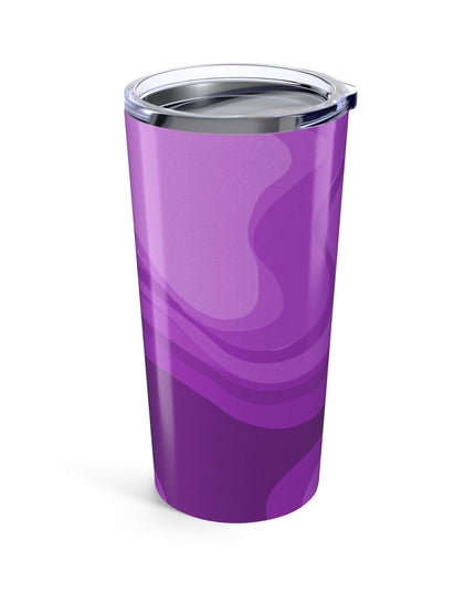 Wavey Purple Wavey Tumbler 20oz