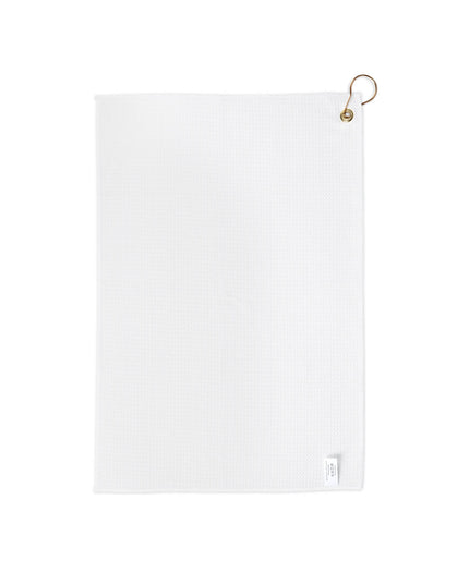 Magenta Star-crossed Bodies Golf Towel, 16" x 24"