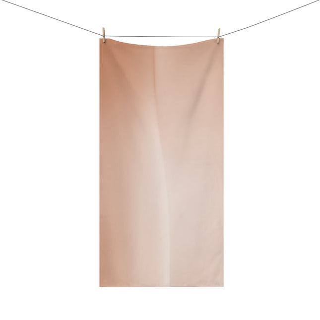 Soft Fade 30" x 60" Mink-Cotton Towel (50% polyester, 50% cotton)