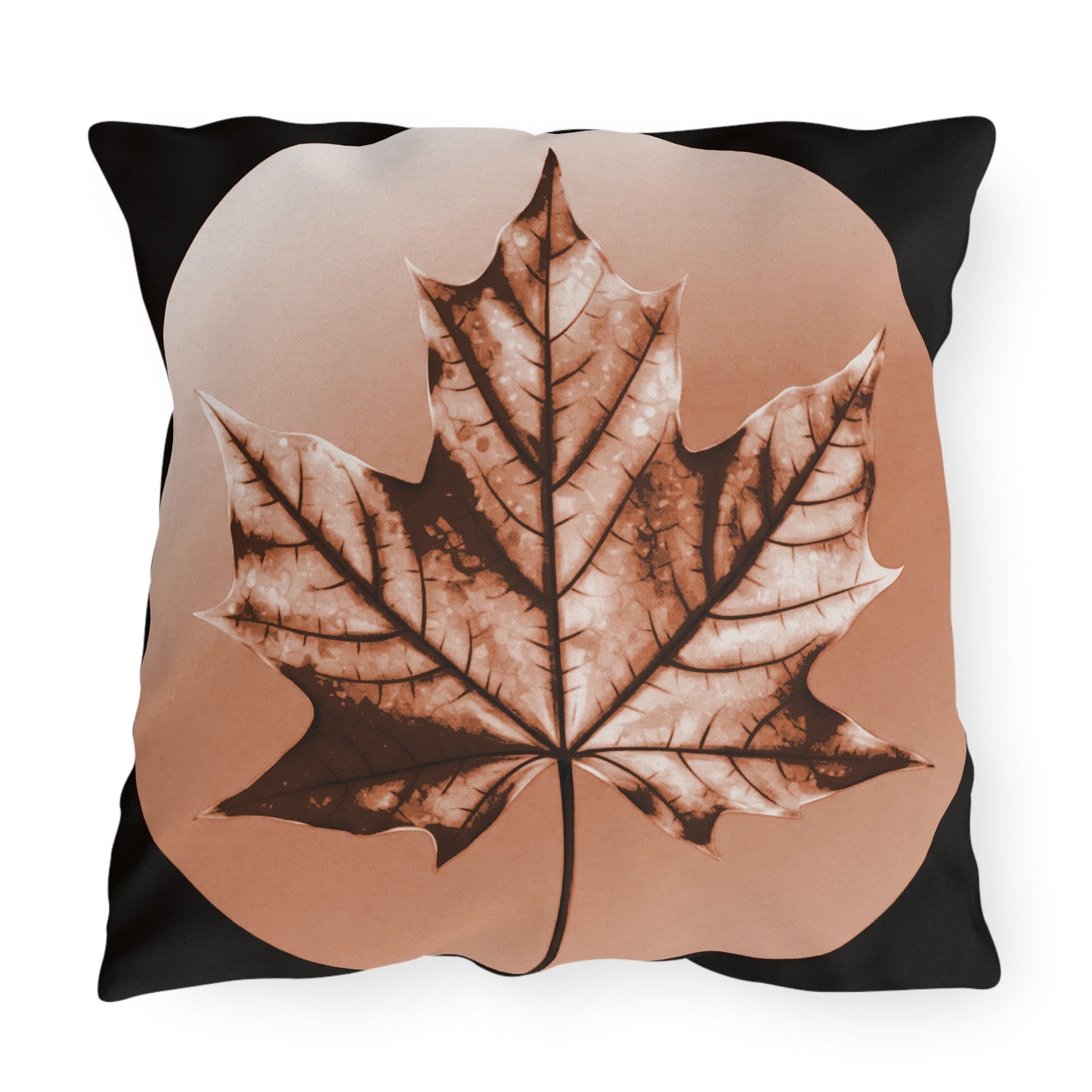 Soft Maple Leaf 20" x 20" Outdoor Pillow