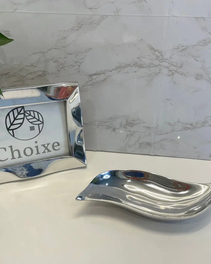 Silver Wavy Snack / Nut Bowl