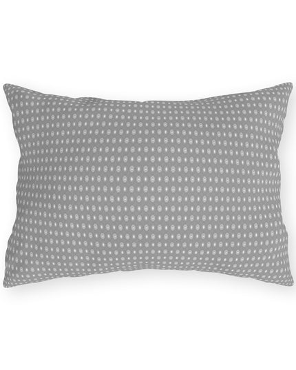 Desaturated Star-crossed Bodies Outdoor Pillow, 20" x 14"