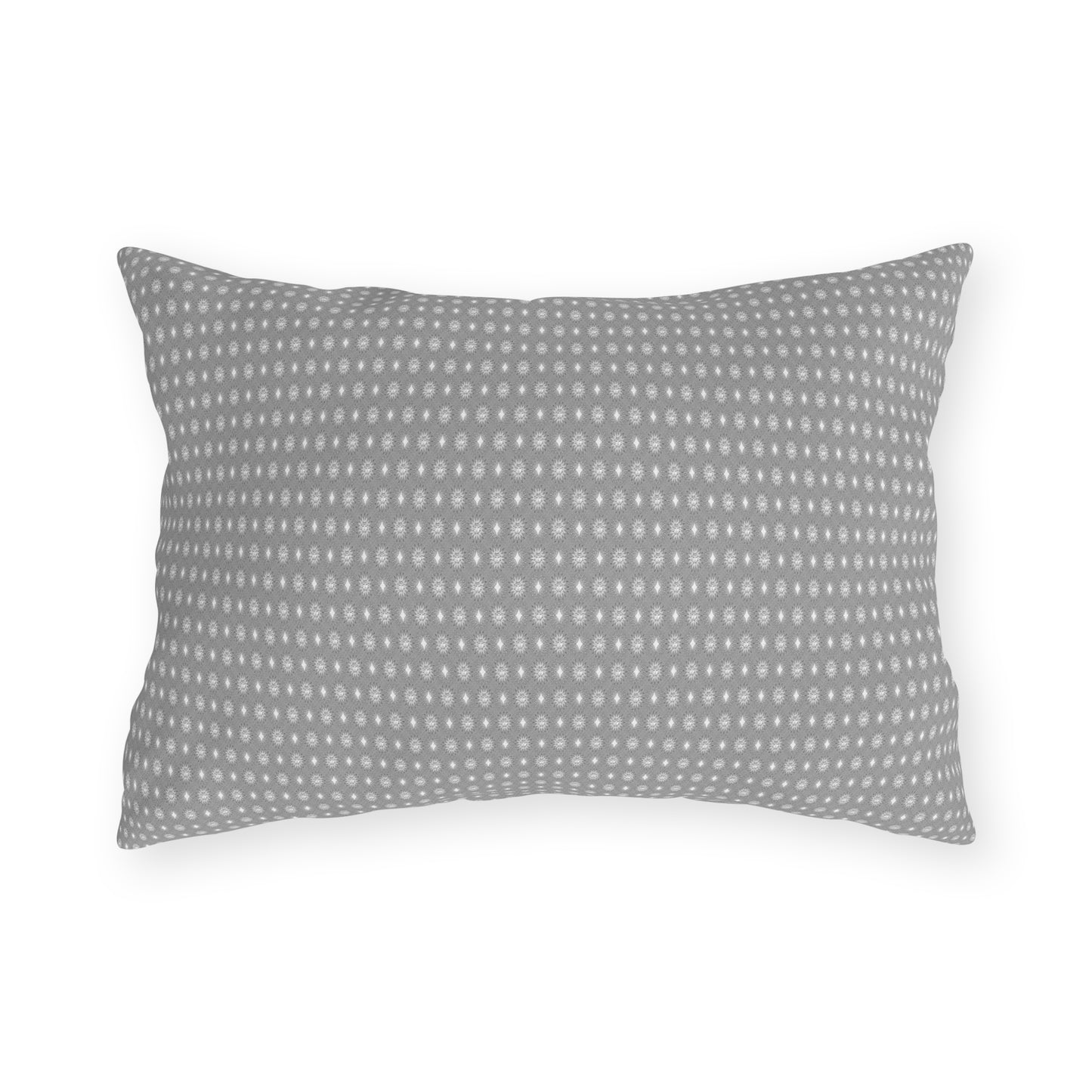 Desaturated Star-crossed Bodies Outdoor Pillow, 20" x 14"