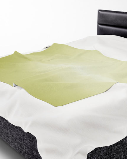 Lemon Fade Velveteen Plush Blanket, 50" x 60"