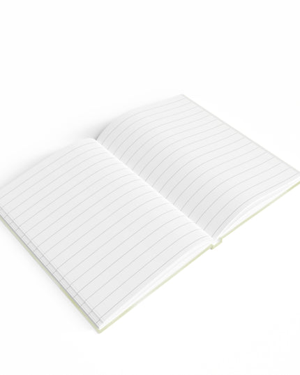 Lemongrass Shadow 5" x 7" Journal - 128 Ruled Line pages